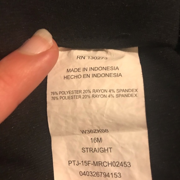 Riders by Lee Black Slacks - Picture 4 of 5